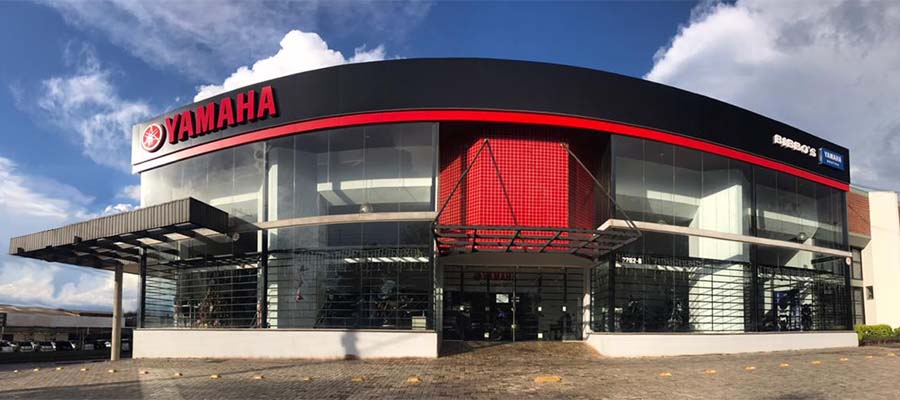 Fachada da loja Bibbos Motonáutica em Cascavel-PR